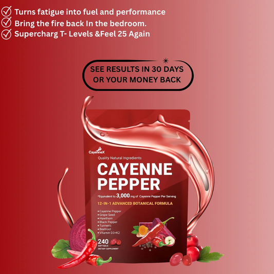 CayenneX TM   Cayenne Pepper Capsules