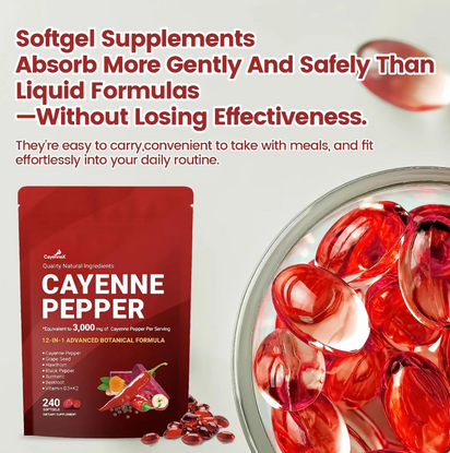 CayenneX TM   Cayenne Pepper Capsules